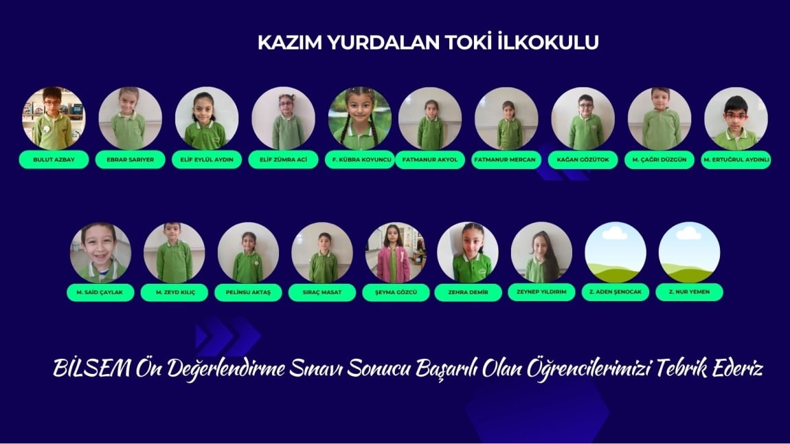 BİLSEM Ön Değerlendirme Sonuçları